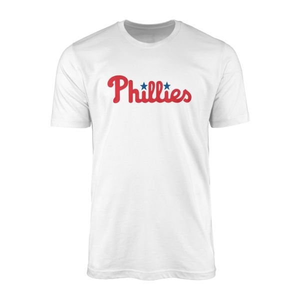 Philadelphia Phillies Beyaz Tişört