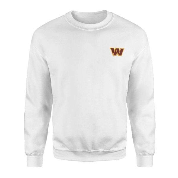 Washington Commanders Superior Beyaz Sweatshirt