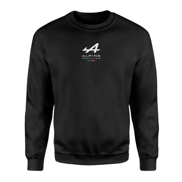 Alpine F1 Team Siyah Sweatshirt