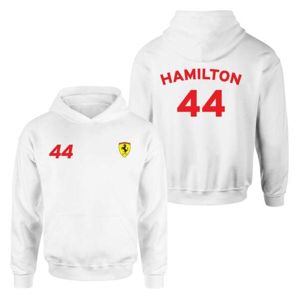 LH 44 x SF-25 Beyaz Hoodie