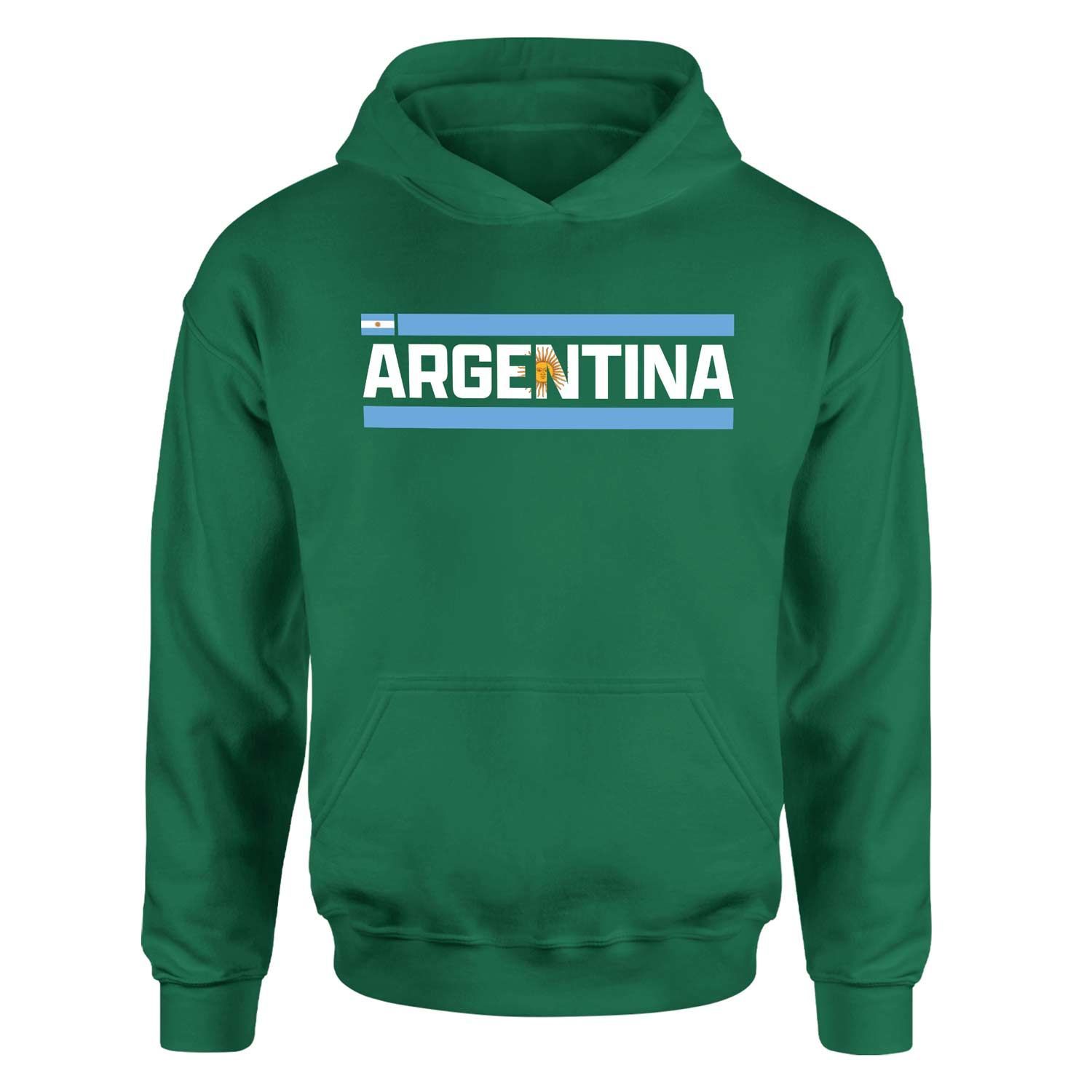 Arjantin Yeşil Hoodie