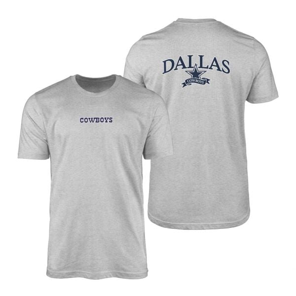 Dallas Cowboys Iconic NZ Gri Tişört
