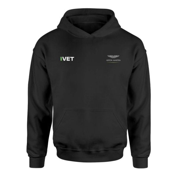 Sebastian Vettel ID Siyah Hoodie