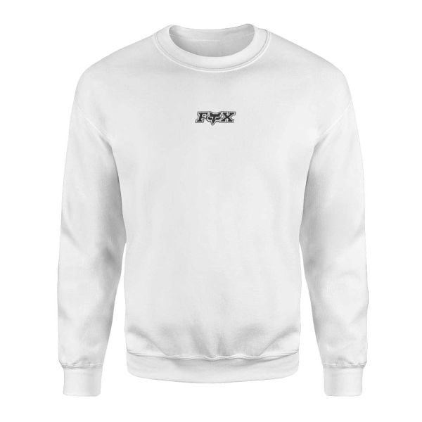 Fox Beyaz Sweatshirt