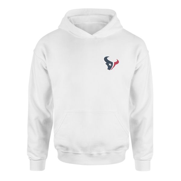 Houston Texans Superior Logo Beyaz Hoodie