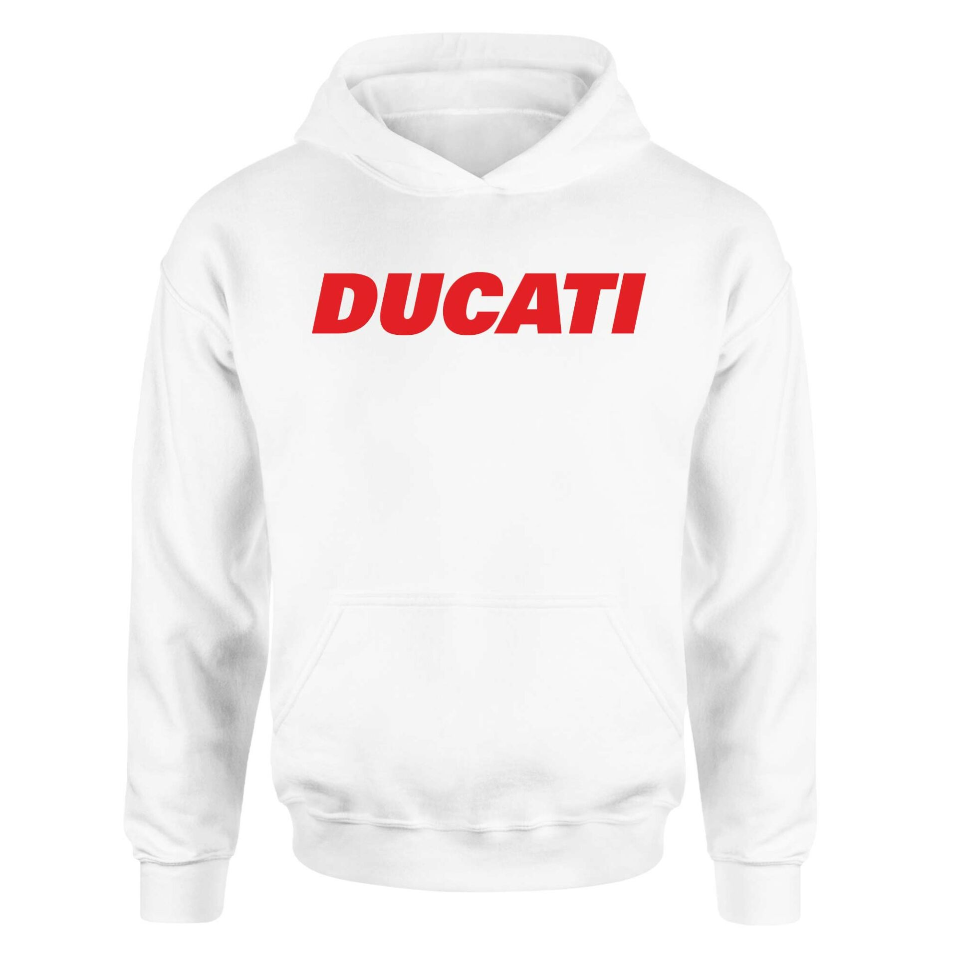 DUCATI Beyaz Hoodie