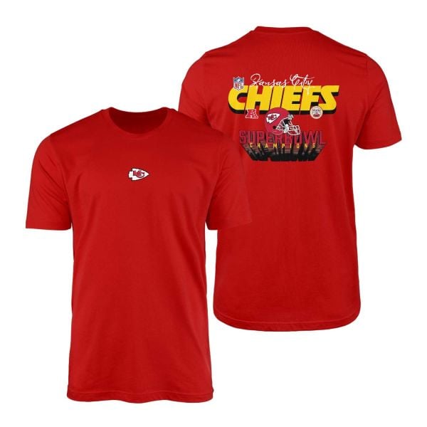 Kansas City Chiefs NZ Superbowl Champions Kırmızı Tişört