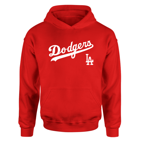Dodgers LA Kırmızı Hoodie