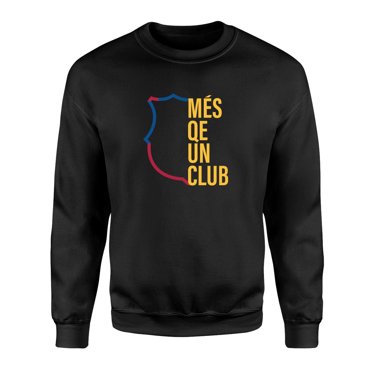 MES QE UN CLUB Siyah Sweatshirt