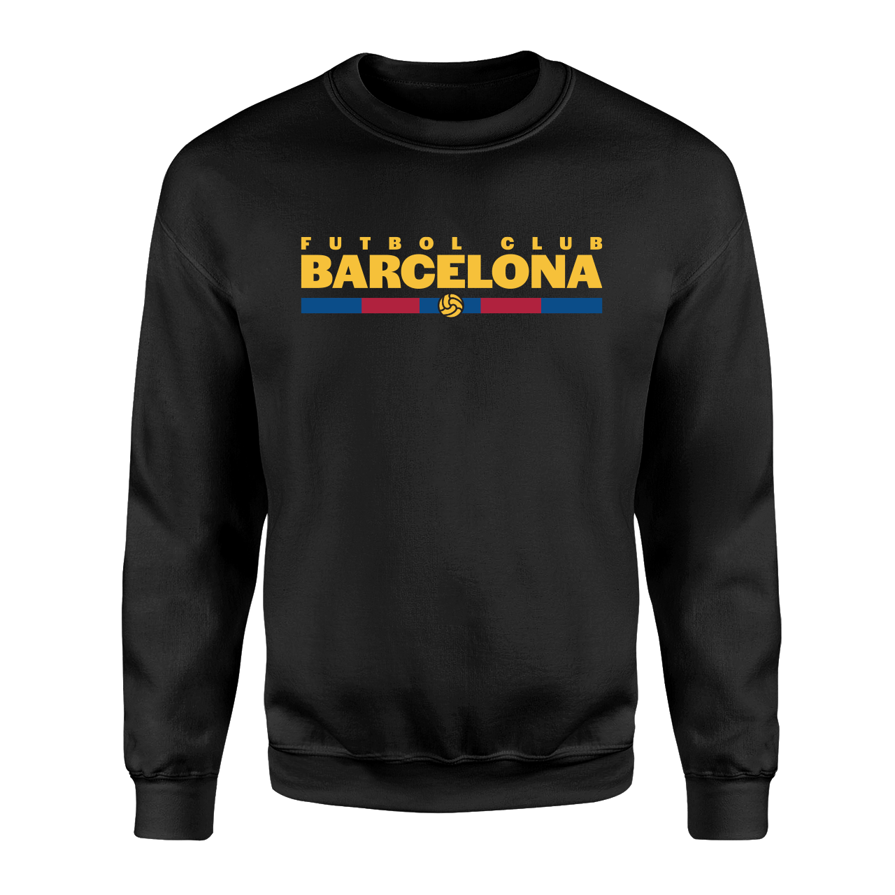 Futbol Club Barcelona Siyah Sweatshirt