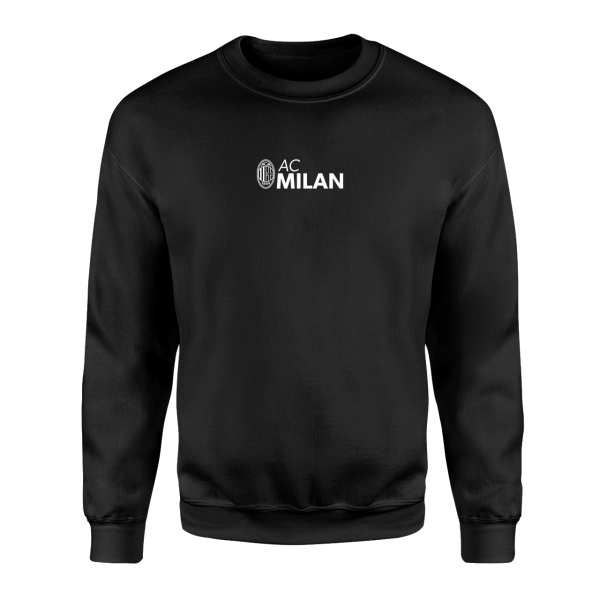 AC Milan Siyah Sweatshirt