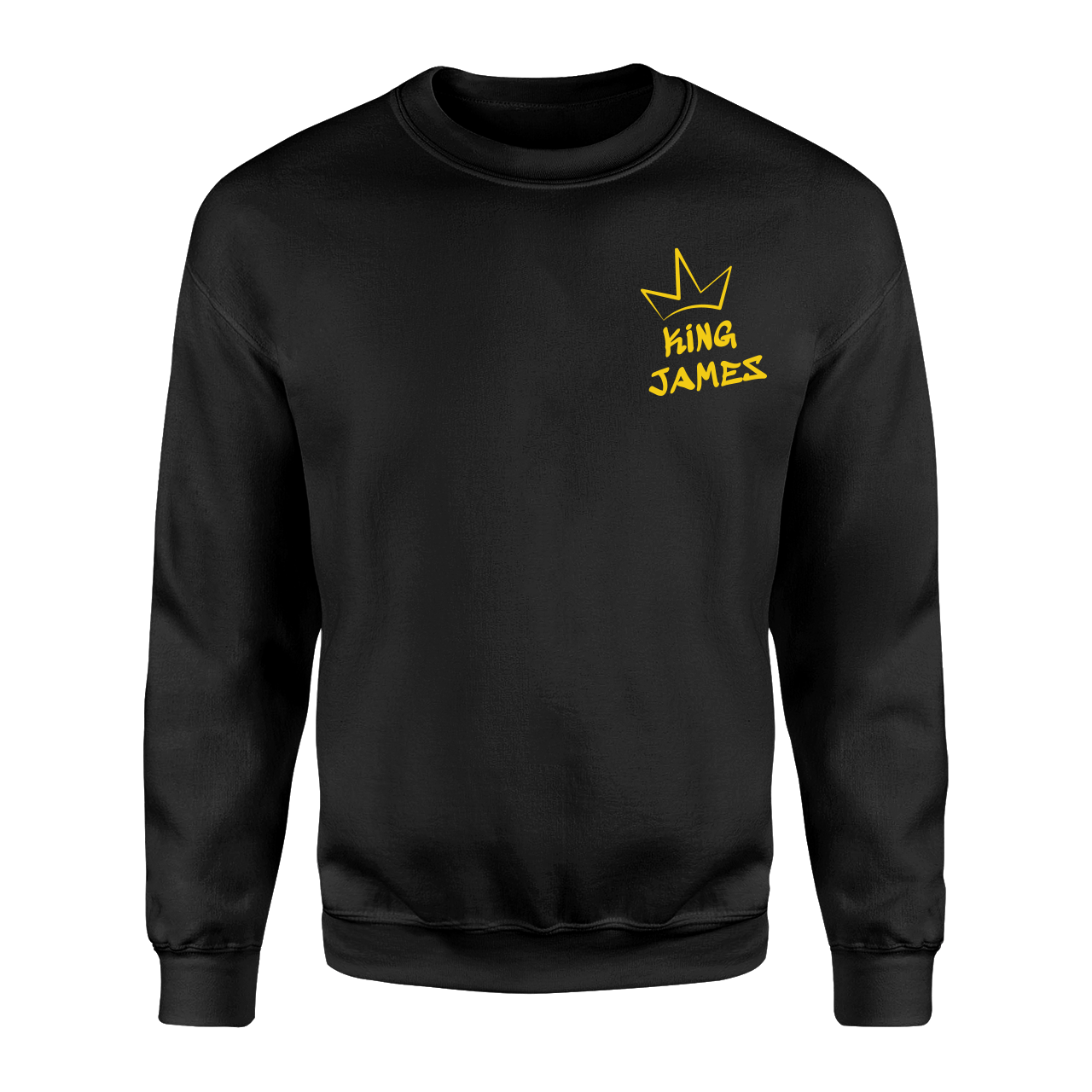 LeBron ''King'' James Siyah Sweatshirt