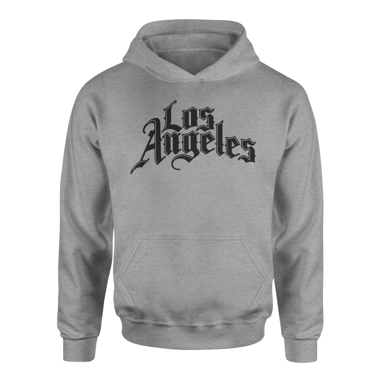 Los Angeles Gri Hoodie