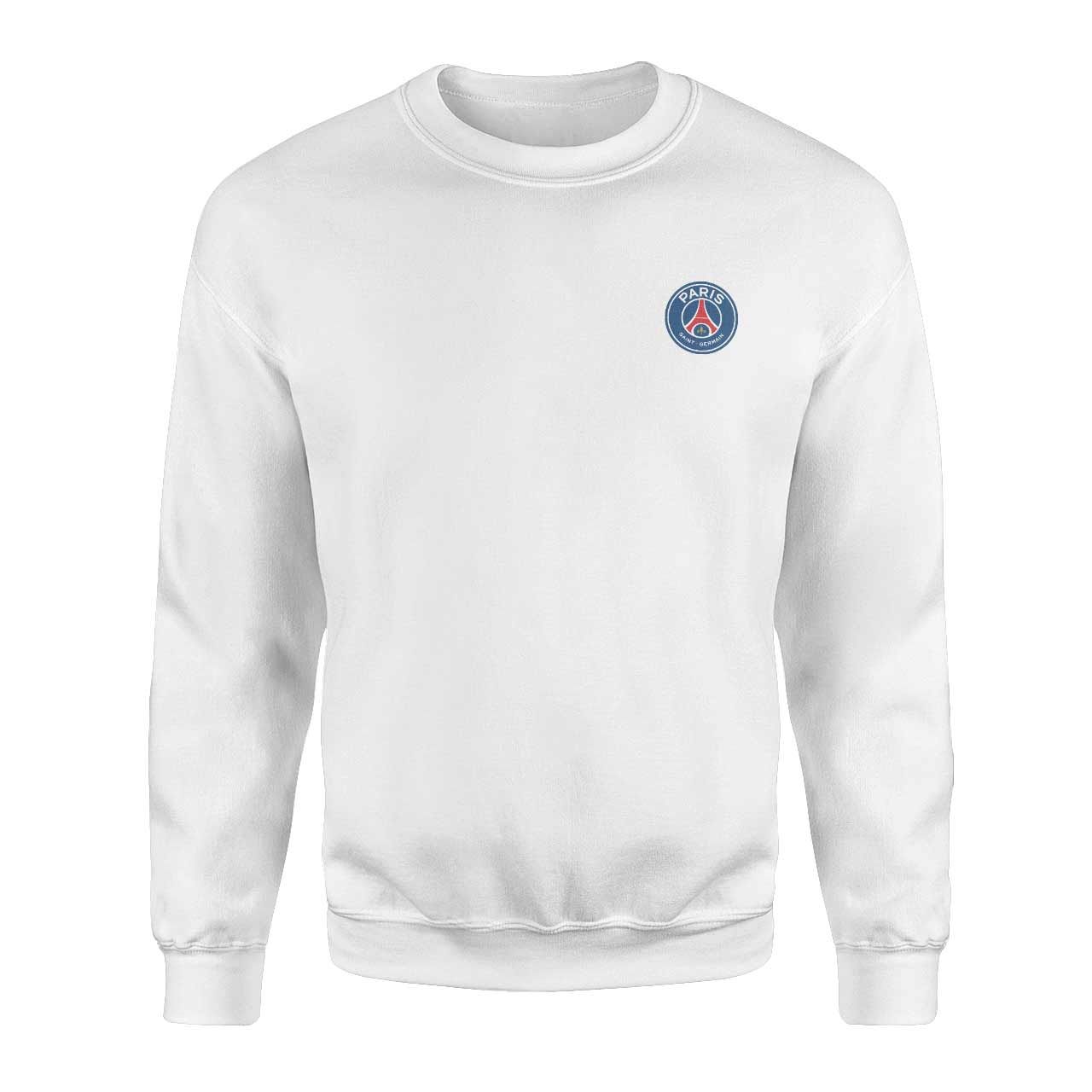 Paris Saint-Germain F.C. Beyaz Sweatshirt