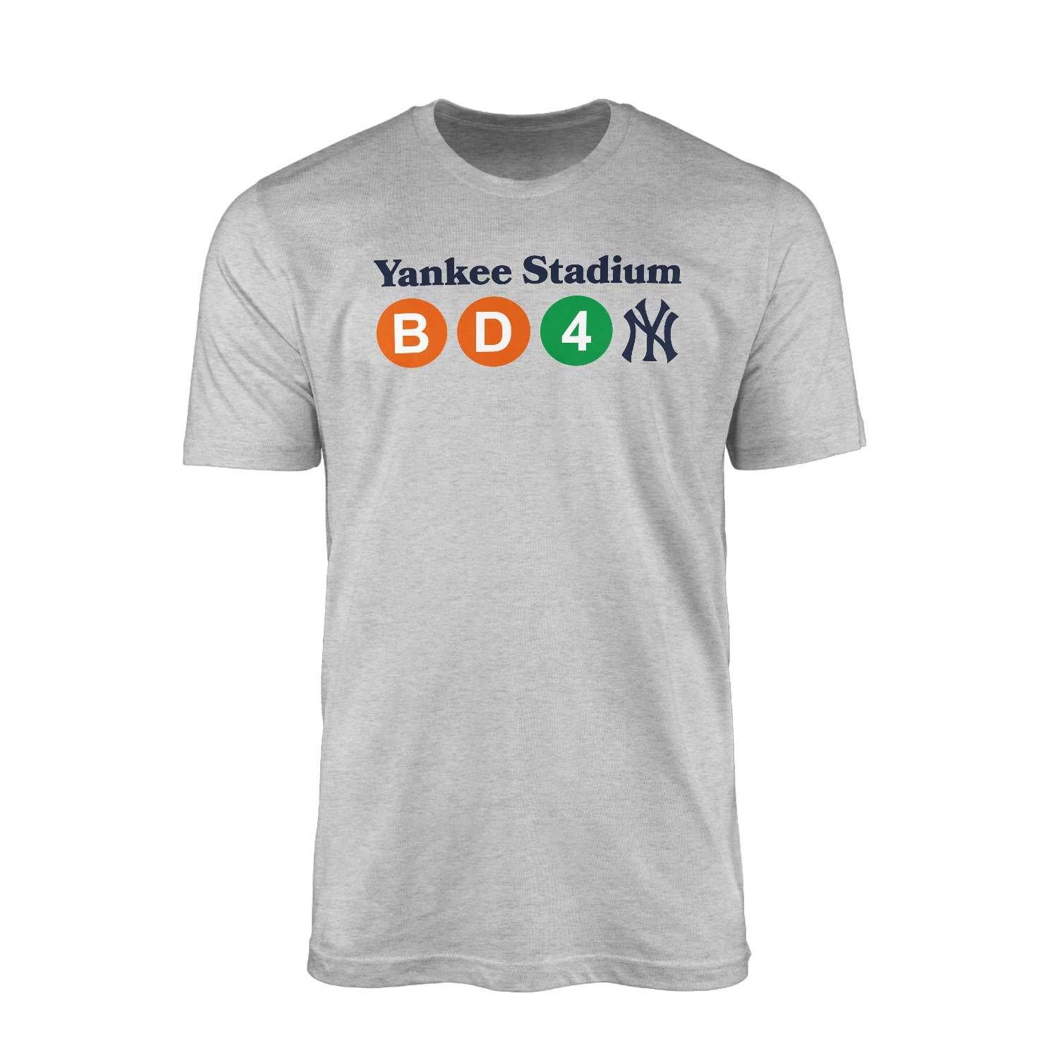 Yankee Stadium Gri Tişört