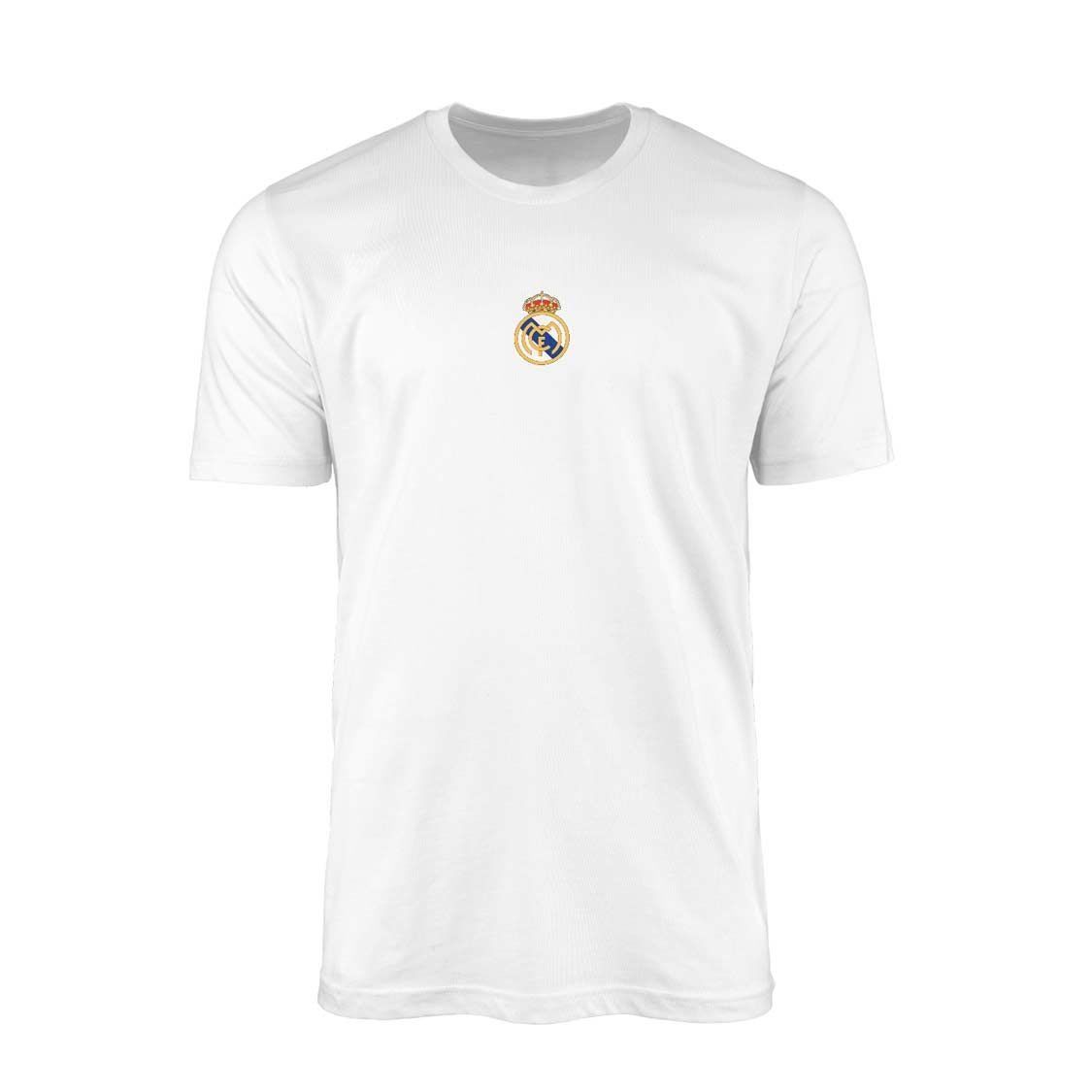 Real Madrid CF Beyaz Tişört OUTLET (SMALL)