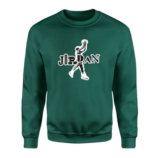 Air Jordan Nefti Yeşili Sweatshirt OUTLET (SMALL)