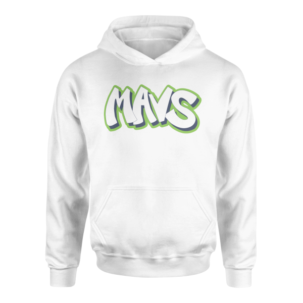 Mavs Beyaz Hoodie