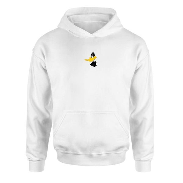 Daffy Duck Beyaz Hoodie