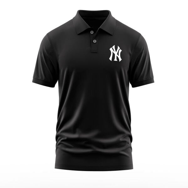 Yankees Siyah Polo Tişört