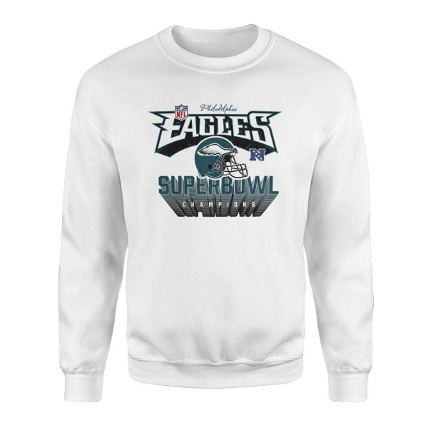 Philadelphia Eagles Beyaz Sweatshirt