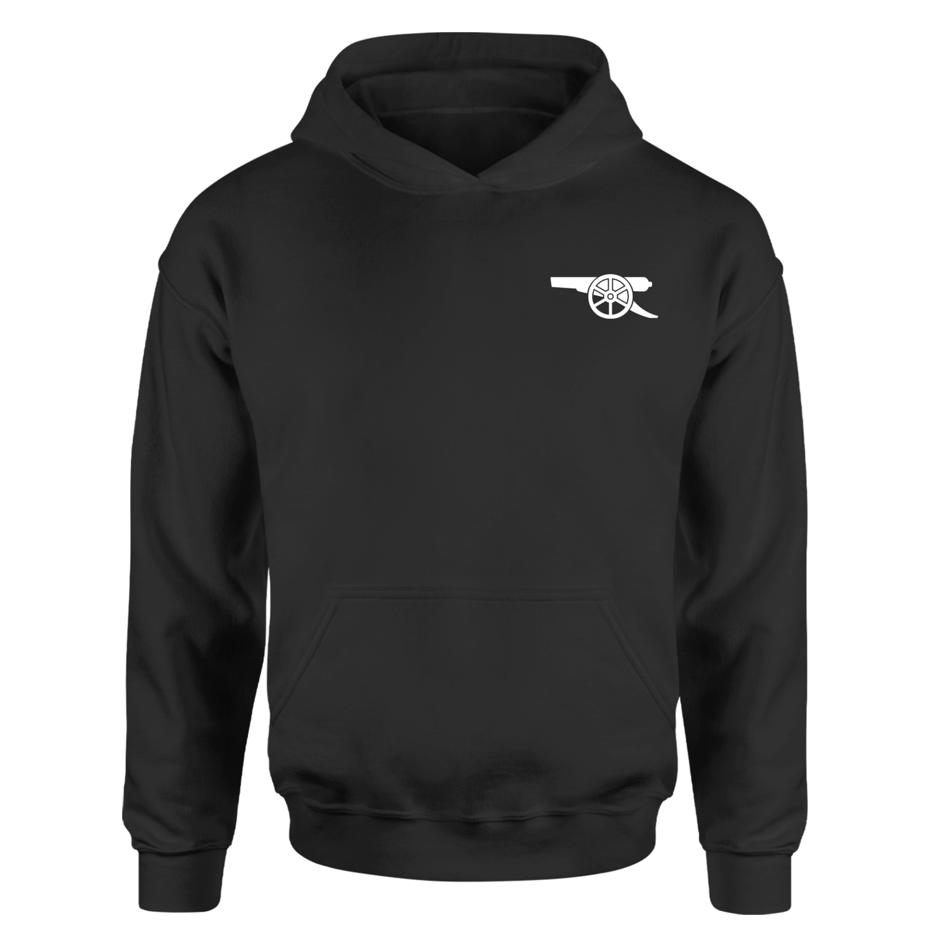 The Gunner Siyah Hoodie OUTLET (LARGE)