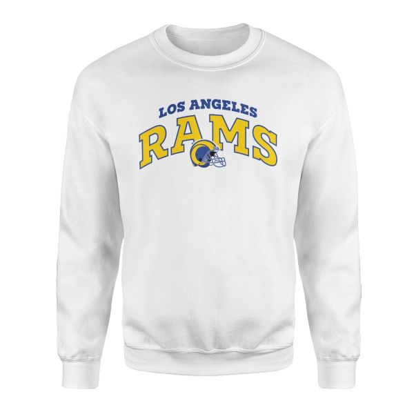 Los Angeles Rams Beyaz Sweatshirt
