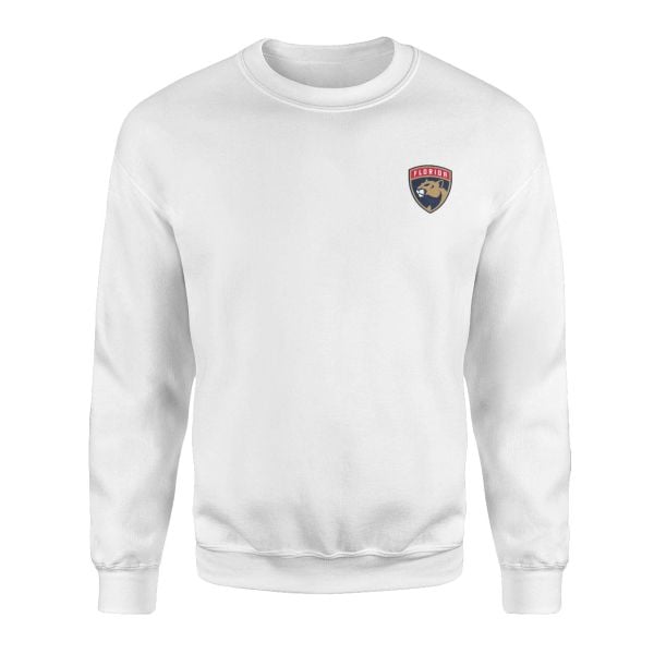 Florida Panthers Beyaz Sweatshirt
