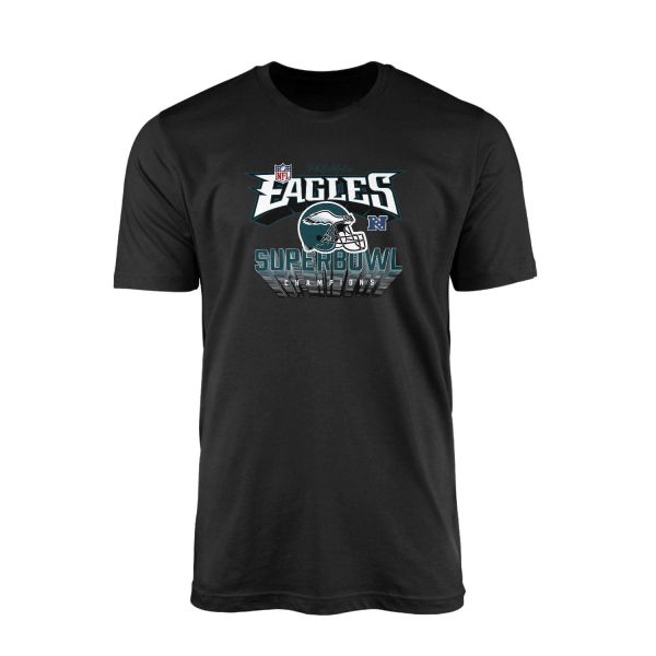 Philadelphia Eagles Siyah Tişört