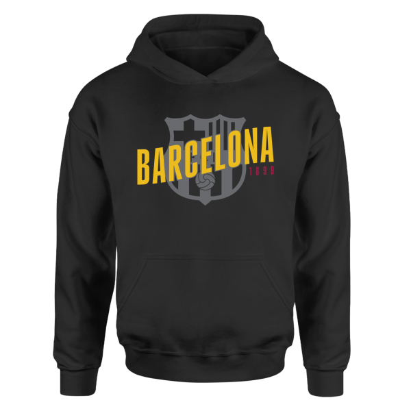 Barcelona 1899 Siyah Hoodie