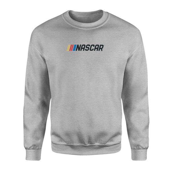 Nascar Superior Logo Gri Sweatshirt