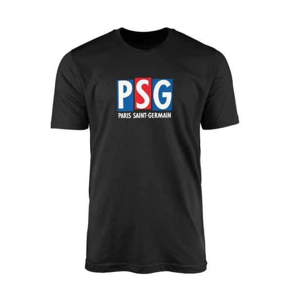PSG Vintage Siyah Tişört