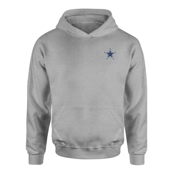 Dallas Cowboys Gri Hoodie OUTLET (SMALL)