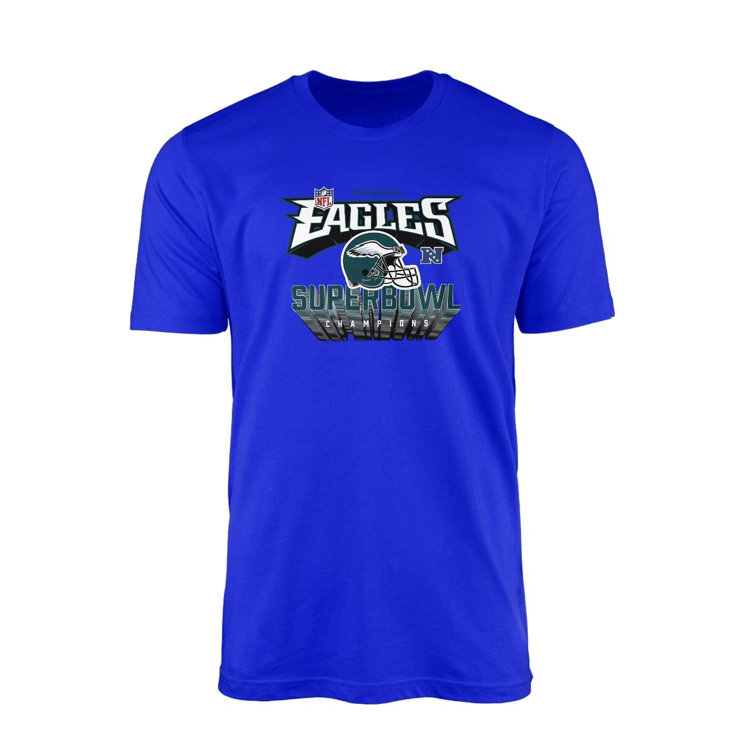 Philadelphia Eagles Mavi Tişört