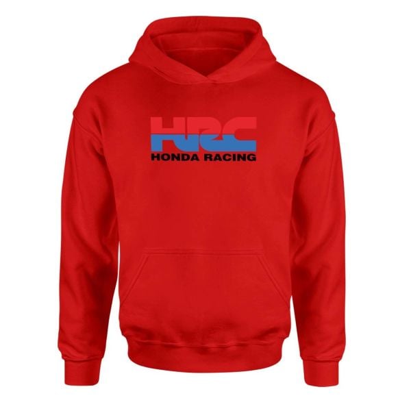 Honda Racing Kırmızı Hoodie