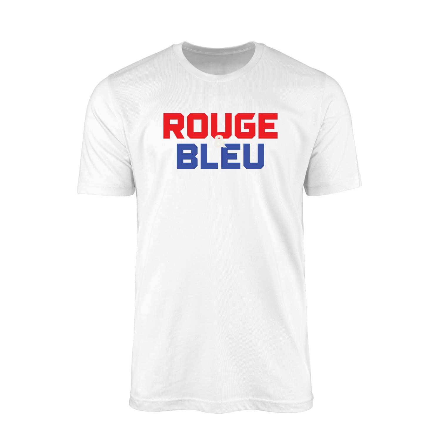 ROUGE & BLEU | Lyon Beyaz Tişört