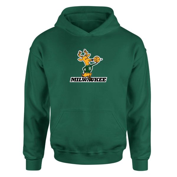 Milwaukee Retro Yeşil Hoodie