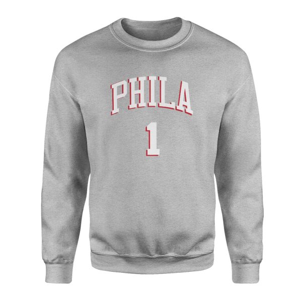 Phila Harden Gri Sweatshirt