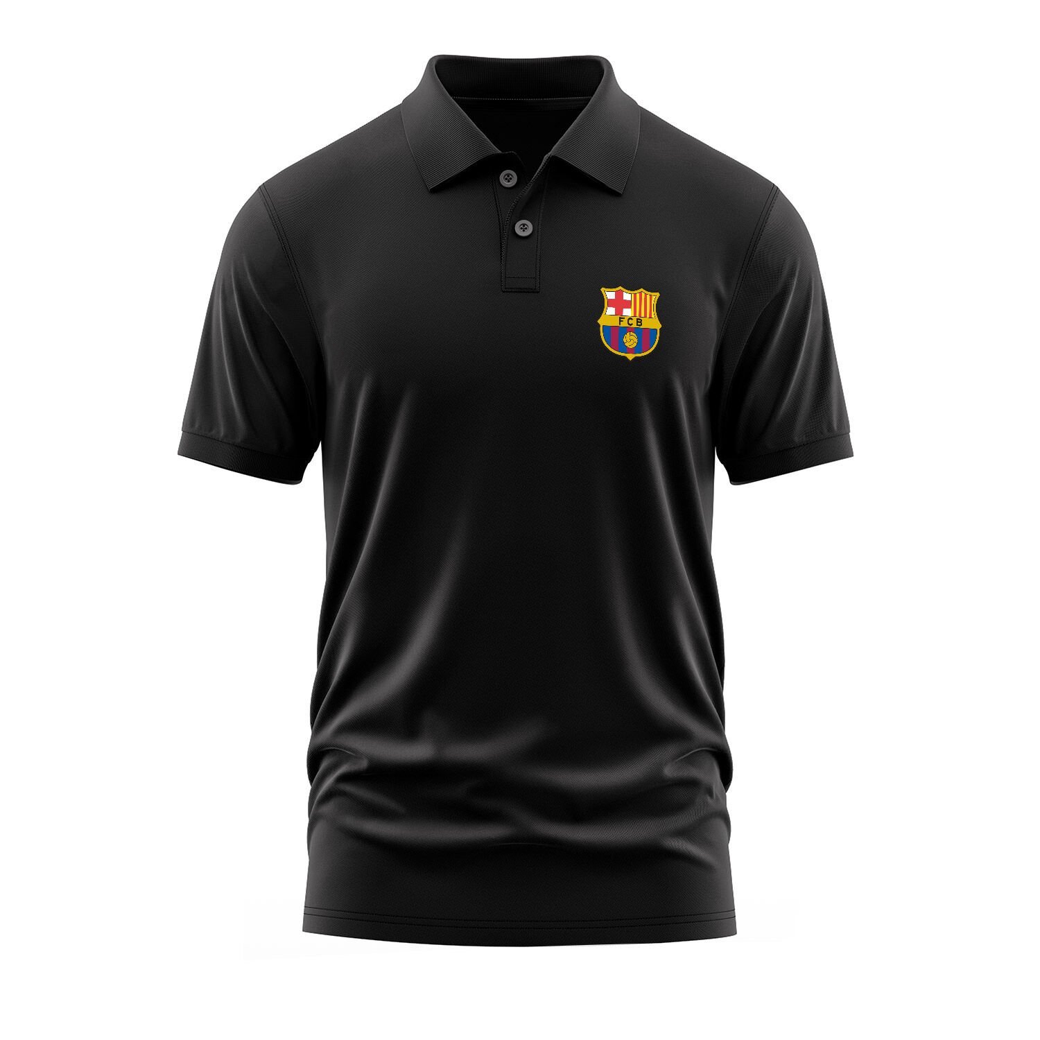 Barcelona Siyah Polo Tişört