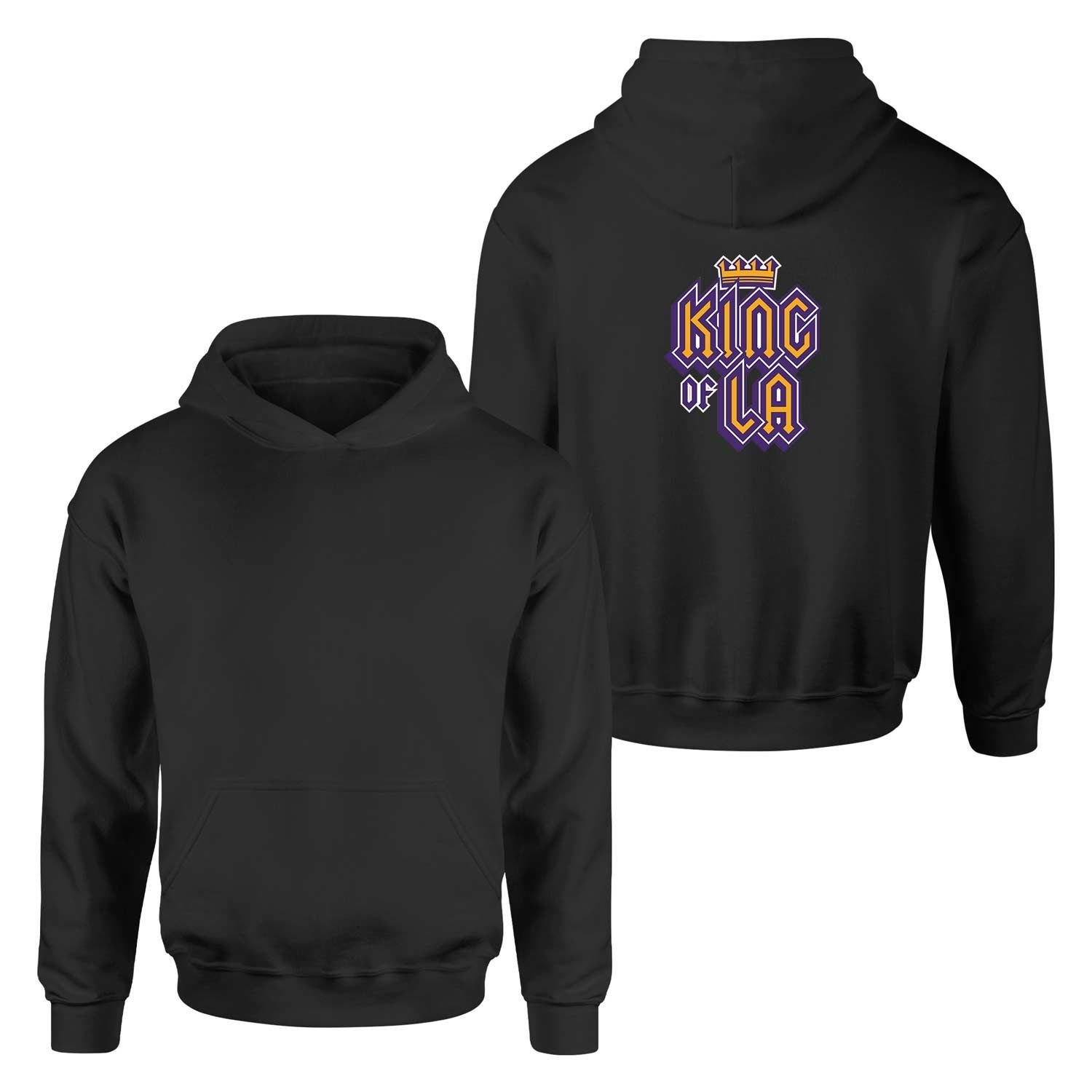 Lakers Siyah Hoodie