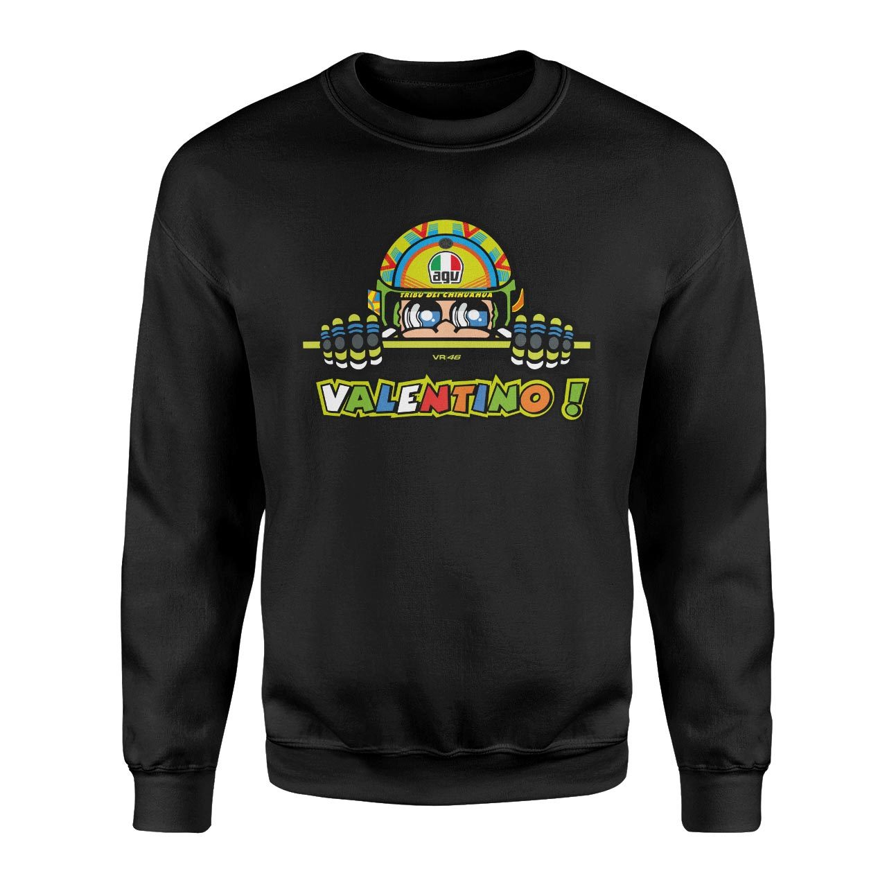 Valentino Rossi Siyah Sweatshirt