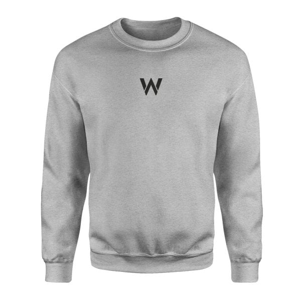 Williams Mid Logo Gri Sweatshirt