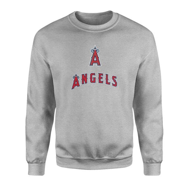Los Angeles Angels Gri Sweatshirt