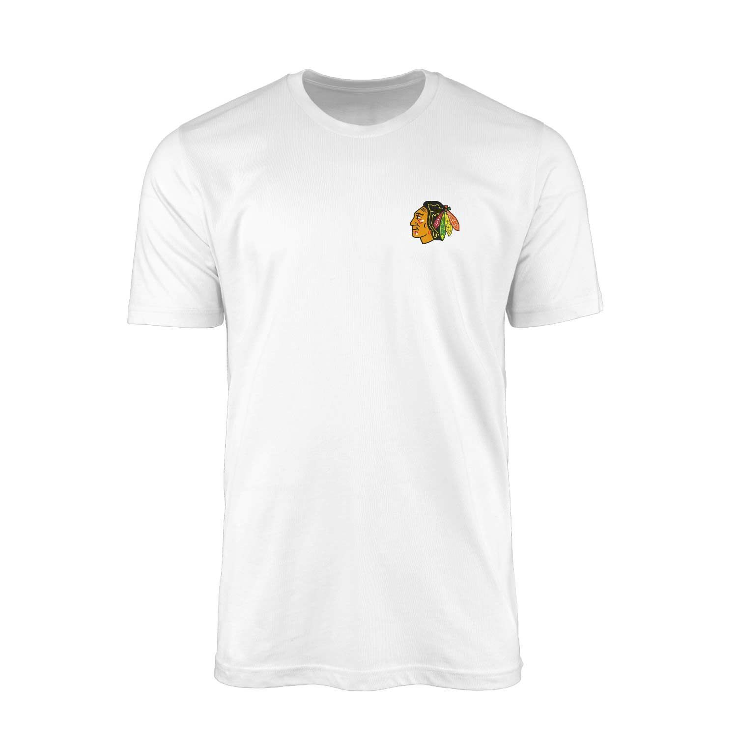 Chicago Blackhawks Beyaz Tişört