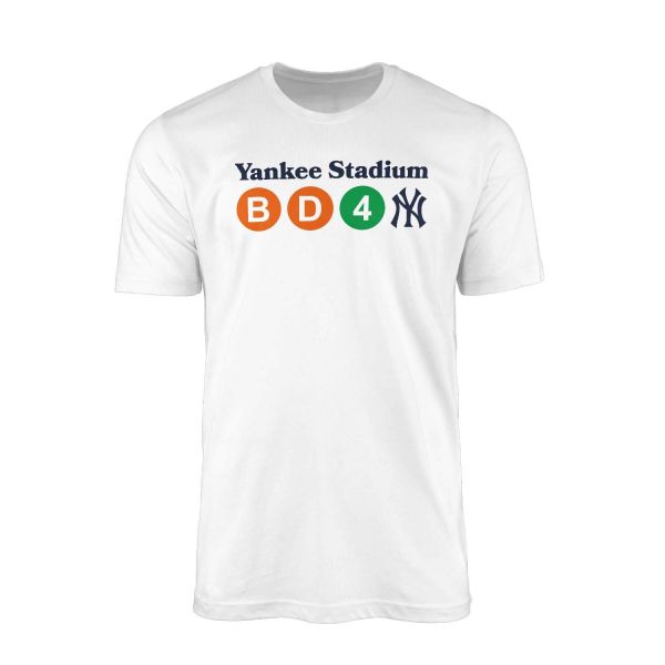 Yankee Stadium Beyaz Tişört