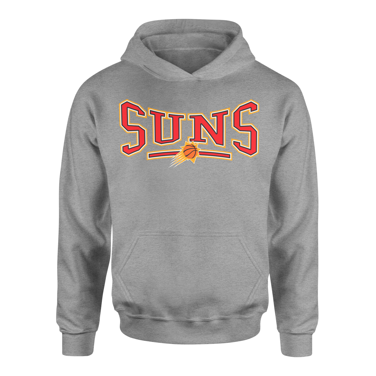 Phoenix Suns Bulge Design Gri Hoodie