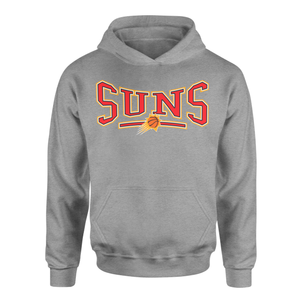 Phoenix Suns Bulge Design Gri Hoodie