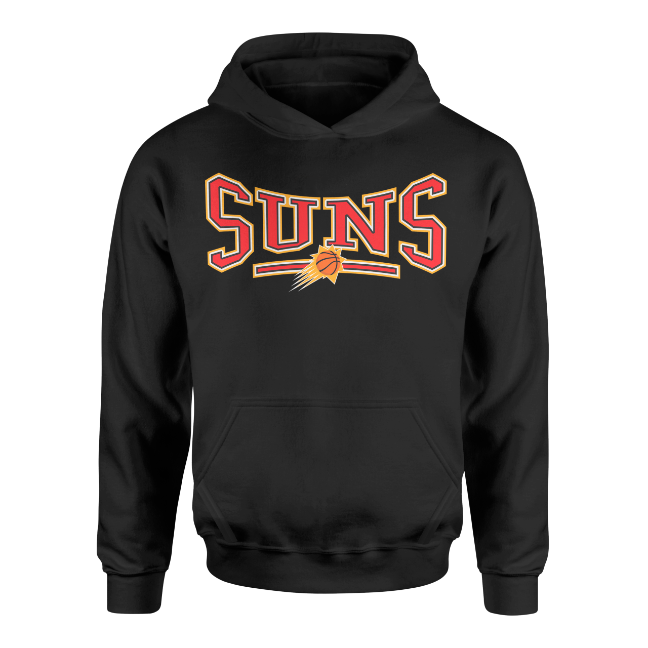 Phoenix Suns Bulge Design Siyah Hoodie