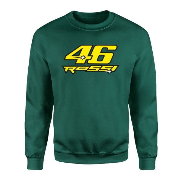 Valentino Rossi Nefti Yeşili Sweatshirt