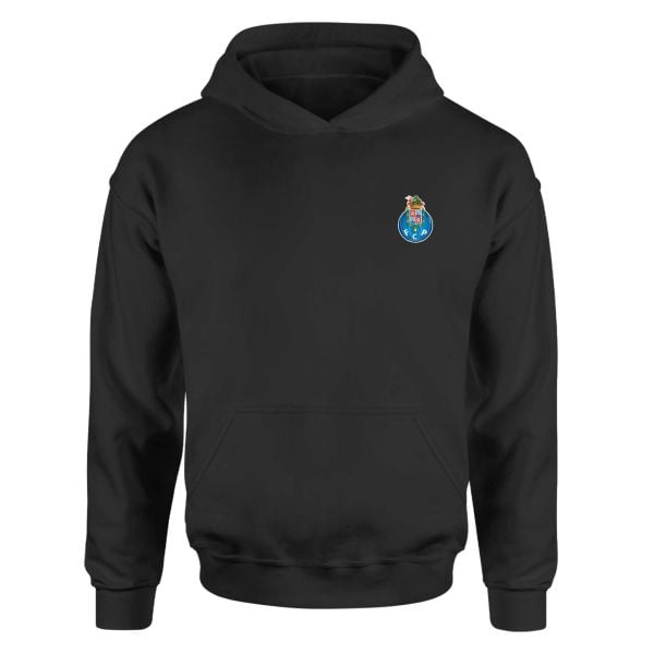 FC Porto Siyah Hoodie